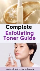 Exfoliating Toner Guide: AHA vs BHA vs PHA Explained (2025)