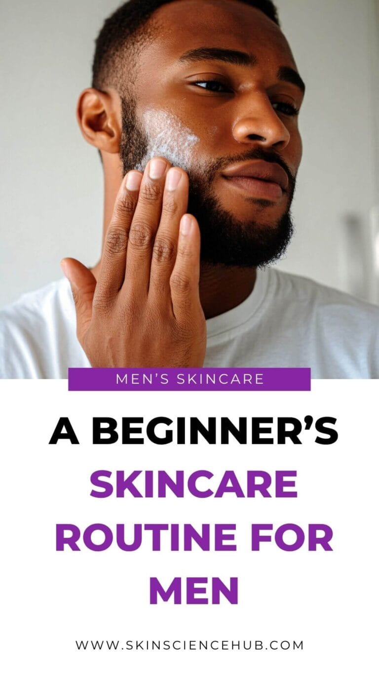 Men's Skincare Routine for Beginners | A Pharmacologist's Guide